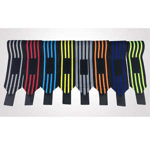 Muñequeras de Compresión Ajustables 100% Nailon para Gimnasio, Venta al por Mayor, Estampado Digital Unisex para Artes Marciales Mixtas - Product Image 3