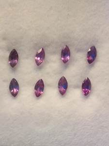 หินอเล็กซานไดรต์ขนาด5x10มม. ทำมือดีไซน์ไม่เหมือนใครหินมาร์คีสโตนชุดอัญมณีหลวม - Product Image 4