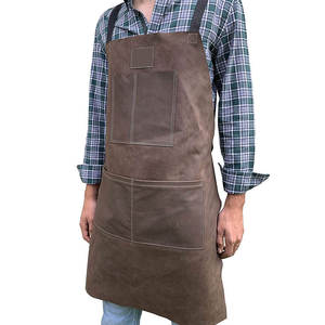 <b>Leather</b> Made Work Wear Safety <b>Aprons</b> Comfortable Lightweight Breathable Cheap Price Safety <b>Aprons</b> Made In Pakistan - Product Image 4