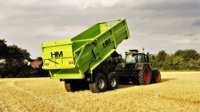 Remorque à benne basculante hydraulique pour tracteur agricole pas cher, remorque à benne basculante à 4 roues, remorques tout-terrain, plus grande petite remorque de ferme disponible