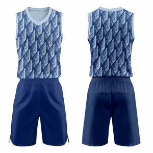 ชุดเครื่องแบบฝึกบาสเก็ตบอลขนาดใหญ่พิเศษเสื้อผ้าพิมพ์ลายสำหรับทีม - Product Image 1