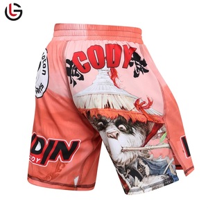 Shorts de boxe MMA Shorts MMA personnalisés de haute qualité pour la boxe Emballage personnalisé Vêtements de sport Shorts MMA pour hommes Conceptions OEM - Product Image 4