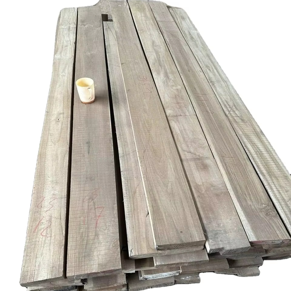 Clean Laos Teak Wood Logs Certified Timber Raw Materials for Sale