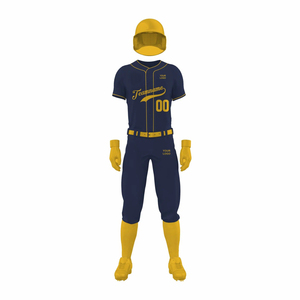 Uniformes de baseball de conception unique fabriqués en usine uniformes de baseball imprimés de logo personnalisé pour unisexe - Product Image 5