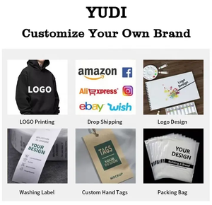 Custom logo Zip up Hoodies 500 gsm Mens blank No <b>string</b> Hoodie with zipper custom embroidery heavy weight Hoodies for OEM ODM - Product Image 5