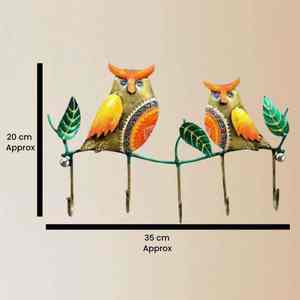 Ganchos de Pared de Hierro con Forma de Búho de Primera Calidad, Ideales para Colgar Plantas, Decoraciones y Herramientas, Uso Versátil para el Hogar y el Jardín - Product Image 5