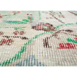 Tapis en laine noué à la main rouge et orange vintage, motif rectangulaire abstrait, nouveau tapis de salon pour usage domestique Pae-2291 - Product Image 3