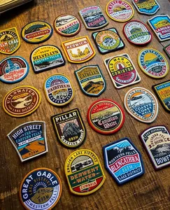 Écussons brodés Insignes Tissu personnalisé Coudre sur broderie Vêtements Patch tissé Écussons de l'équipe de football - Product Image 6