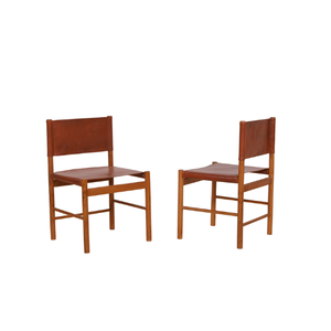 Chaise de salle à manger minimaliste la plus vendue avec cadre en bois de teck massif d'Indonésie - Product Image 3