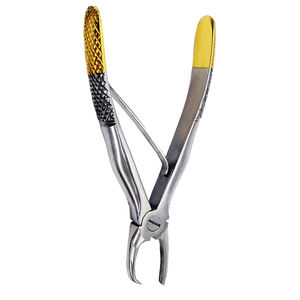 MEDIHEAL SURGICAL CORPORATION Forceps à tartre de haute qualité pour petits animaux, Détartreur dentaire semi-orné d'or, Grattoir à calcul dentaire - Product Image 2