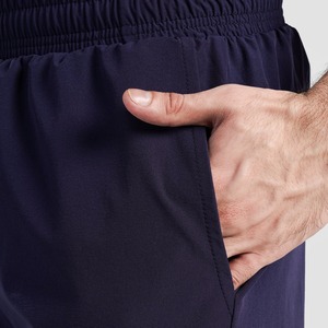 กางเกงกีฬาขาสั้นทรงหลวม 187 GSM ผ้าโพลีเอสเตอร์ผสมสแปนเด็กซ์ ระบายอากาศได้ดี ยืดหยุ่น แห้งเร็ว รับผลิตตามแบบ OEM แบรนด์ส่วนตัว - Product Image 3