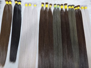 Vente en gros d'extensions de cheveux humains bruts vierges cuticule alignée Remi vague russe Afro birman bouclés en vrac fournisseur d'usine naturel - Product Image 3