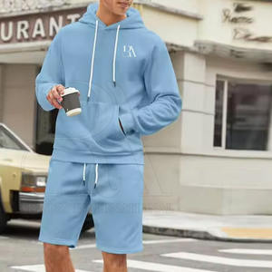 Sweats à capuche et shorts de haute qualité Couleur personnalisée Taille personnalisée disponible en différentes couleurs Sweats à capuche et shorts pour hommes - Product Image 3