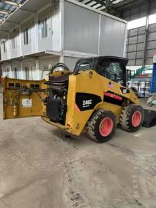 Utilisé pour CAT 246C Mini chargeuse à roue compacte Machines de terrassement avec composants de base Pompe à roulement de moteur Boîte de vitesses - Product Image 4