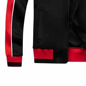 Mejor cantidad al por mayor último diseño llano hombres chándales precios bajos Color sólido hecho a medida hombres chándal - Product Image 4