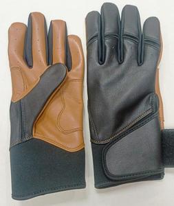 Gants de frappe de baseball à manchette longue en cuir pour adultes et jeunes personnalisables durables et confortables - Product Image 5