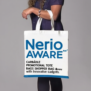 Borse Shopper Promozionali Sostenibili Nerio Aware con Gadget Innovativi - Product Image 2