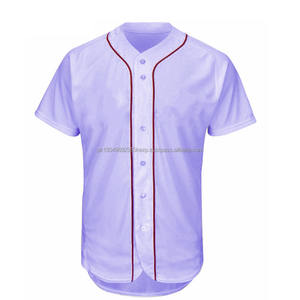 เสื้อซอฟต์บอลเบสบอลสำหรับทีมและคลับเสื้อมีกระดุม2เม็ดพิมพ์โพลีเอสเตอร์100% ออกแบบได้ตามต้องการสำหรับทีม - Product Image 5