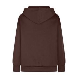 Suéter suelto de manga larga con bolsillo Otoño Invierno personalizado de gran tamaño azul claro sudaderas con capucha unisex para hombre - Product Image 2
