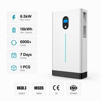 Tianon 5kWh 25.6V 300Ah LiFePO4 ESS Tout-en-un Monté en Rack Stockage Solaire Écran Tactile BMS Intelligent CAN/RS485 6000 Cycles
