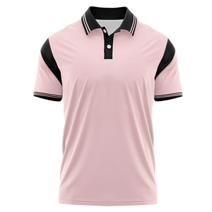 เสื้อโปโลผ้าฝ้าย-โพลีผสมกันหดสำหรับสำนักงานแบบพรีเมี่ยม - Product Image 4