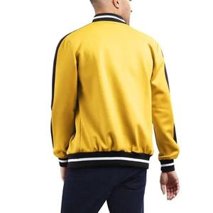 Vestes universitaires à col montant personnalisables de haute qualité pour hommes Style collège brodé Baseball Letterman hiver OEM Logo Design - Product Image 5