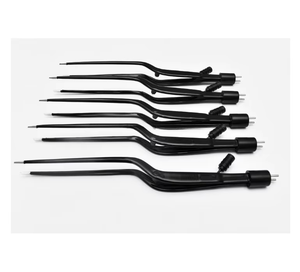 Pince bipolaire d'irrigation à baïonnette réutilisable Instrument chirurgical antiadhésif noir pour la chirurgie et l'hémostase - Product Image 4