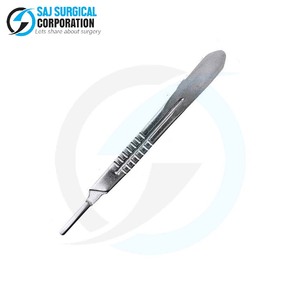 2025 Budget Scalpel Poignée Option en acier inoxydable abordable de haute qualité pour les étudiants et les fins de formation - Product Image 6