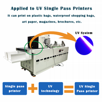 Nouvelle imprimante numérique à jet d'encre UV BetterPrinter à passage unique avec tête d'impression I3200-U1 et encre UV