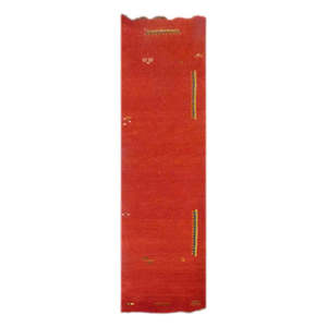 พรมกาเบห์อินเดียทอมือแบบพิเศษ ขนาด 8 ฟุต x 2.7 ฟุต - Product Image 1