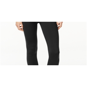 กางเกงเลกกิ้งฮิปปี้โรสจูเนียร์เนื้อผ้านุ่มพิเศษ สีไวน์ ความยาวระดับคาปรี ไซส์ S-3XL ผ้าถักผสมสแปนเด็กซ์ สไตล์ลำลอง ลายโลโก้ที่เอว - Product Image 2