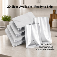 Sac isotherme en aluminium pour livraison de repas chauds, imprimé sur mesure avec poignée découpée et fermeture, vente en gros en vrac