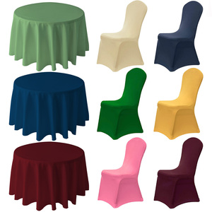 ผ้าปูโต๊ะทรงกลมโพลีเอสเตอร์สีขาวสำหรับงานแต่งงานและกิจกรรมพิเศษ - Product Image 6