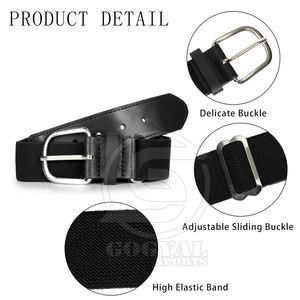 Ceinture de baseball unisexe fabriquée au Pakistan, vente chaude, ceinture de baseball sportive, logo personnalisé, ceinture de baseball - Product Image 2