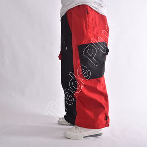 OEM Custom Unisex Ski Snowboarding Pants <b>Heavy</b> <b>Duty</b> Waterproof <b>Zippers</b> Reinforced Cold Weather Fleece Lining Windproof Plus Size - Product Image 2