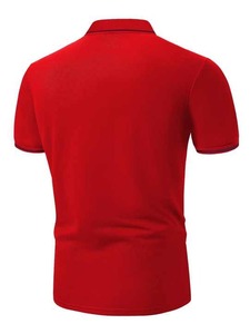 Polo personnalisé pour hommes, tenue décontractée fabriquée avec un tissu de haute qualité, toutes les couleurs disponibles personnalisées - Product Image 2