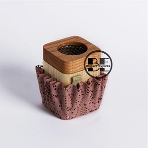 Premium Design 2025 Ramadan Brûleur d'encens en bois Parfum multicolore Home Office Mobkhar & Diffuseur d'aromathérapie - Product Image 2