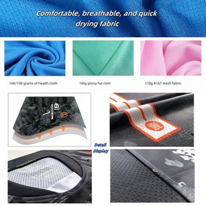 Personalizado 100% poliéster de gran tamaño para camiseta de Polo de secado rápido transpirable y absorbente de sudor patrón sólido tejido de punto - Product Image 5