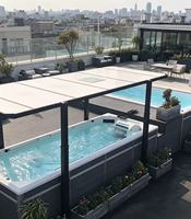 Couverture de piscine automatique de haute qualité, système de sécurité motorisé intelligent pour piscines intérieures et extérieures