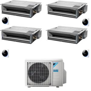 Aire acondicionado Daikin Mini Sky quadri split por conductos 9000+9000+9000+12000 Btu Inverter R32 A+++ 4MXM68A - Product Image 1