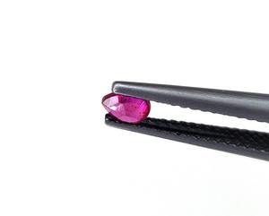 100% rubí Natural rosa rojizo 3x4mm calibrado corte de pera tratado térmicamente piedras preciosas sueltas de calidad fina para la fabricación de joyas - Product Image 5
