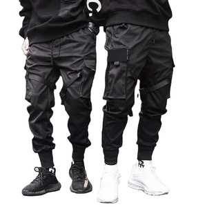Vente en gros 100% coton Pantalon cargo unisexe de haute qualité style de rue imperméable et écologique pantalon respirant - Product Image 1