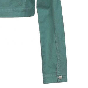 Chaqueta vaquera reversible extragrande personalizada 2025 para mujer, nuevo diseño, color sólido, elegante, sin costuras, fusión sin soluciones, Pakistán - Product Image 6