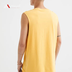 Venta al por mayor Top Best Summer Season Wear Men Gym Tank Top Mejor calidad de algodón y tela de poliéster - Product Image 5