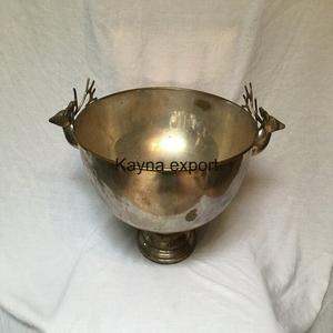 Seau à champagne en métal de style vintage royal accessoires de bar en gros seau refroidisseur de bière et de vin comptoir de bar de restaurant d'hôtel - Product Image 1