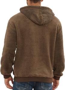 Warm <b>Lined</b> <b>Hoodie</b> for Men and Women Comfortable Street Style - Product Image 4