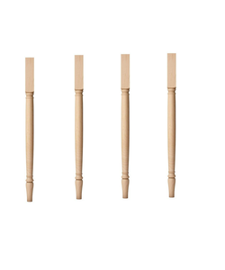 Gabinete de cocina de madera maciza, columna de poste de isla, patas torneadas decorativas para mesas y gabinetes de madera personalizados, patas de poste - Product Image 6