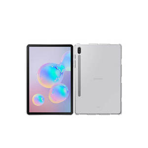 Housse en silicone Netzy Super pour Galaxy Tab S7 Plus T970, design folio, protection en PC, caoutchouc, matériau PU, incolore - Product Image 3