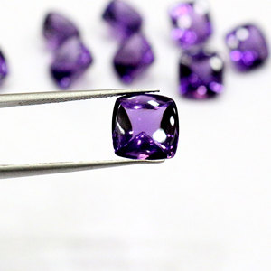 Bán Buôn Tự Nhiên Chất Lượng Cao Thạch Anh Tím Sugarloaf 10 Mm Igi Chứng Nhận Đá Kích Thước Cabochon Sử Dụng Cho Tất Cả Các Loại Vòng Vòng Cổ - Product Image 3