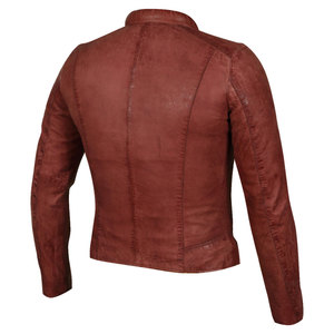 Chaquetas de cuero XL de invierno del mejor fabricante para mujer, moda callejera, recién llegado, característica calefactable, estampado de punto Premium - Product Image 2